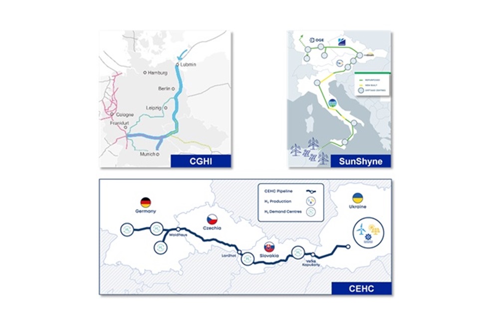 NET4GAS spolu s partnery rozvíjí klíčové projekty pro přepravu vodíku ve střední Evropě