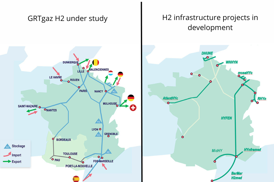 Pokroky ve výstavbě vodíkové přepravní infrastruktury ve Francii