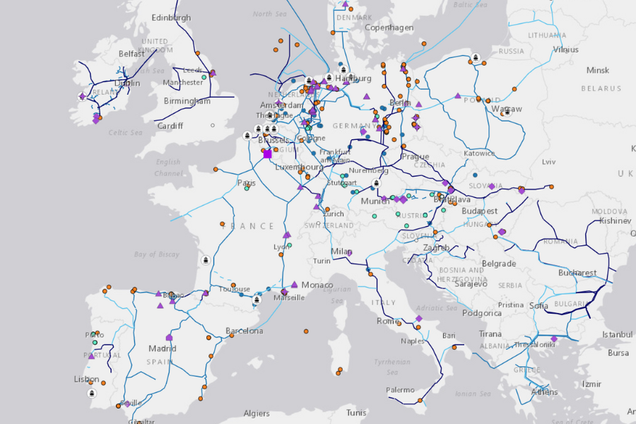 Nová zpráva Hydrogen Europe: Hodnocení rozvoje evropské vodíkové infrastruktury