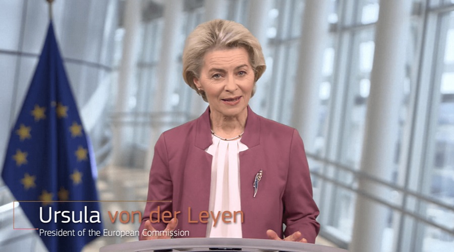 Von der Leyen představila další kroky v rozvoji vodíkového hospodářství na konferenci European Hydrogen Week